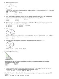Soal PAS Matematika Wajib Kelas XI PDF