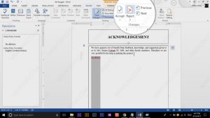 Cara Mengetahui Perubahan pada File Word 6 WinPoin