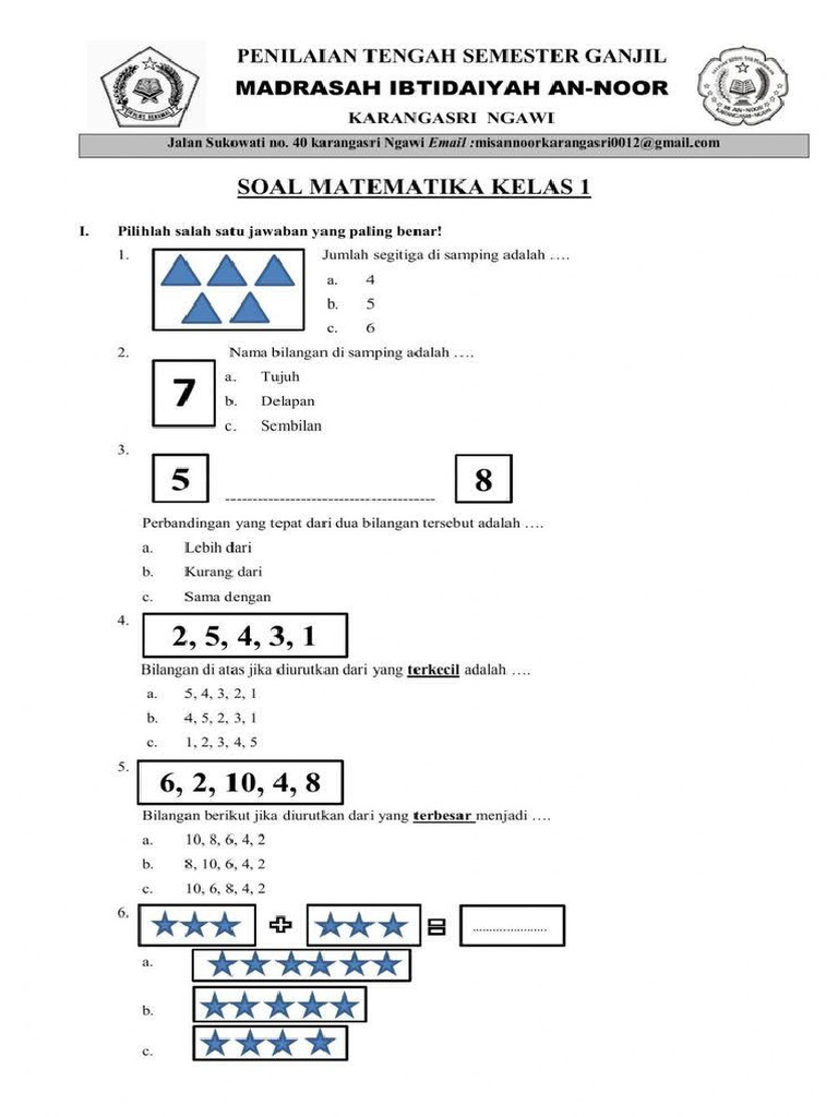 Contoh Soal Math Abg Pandu PDF