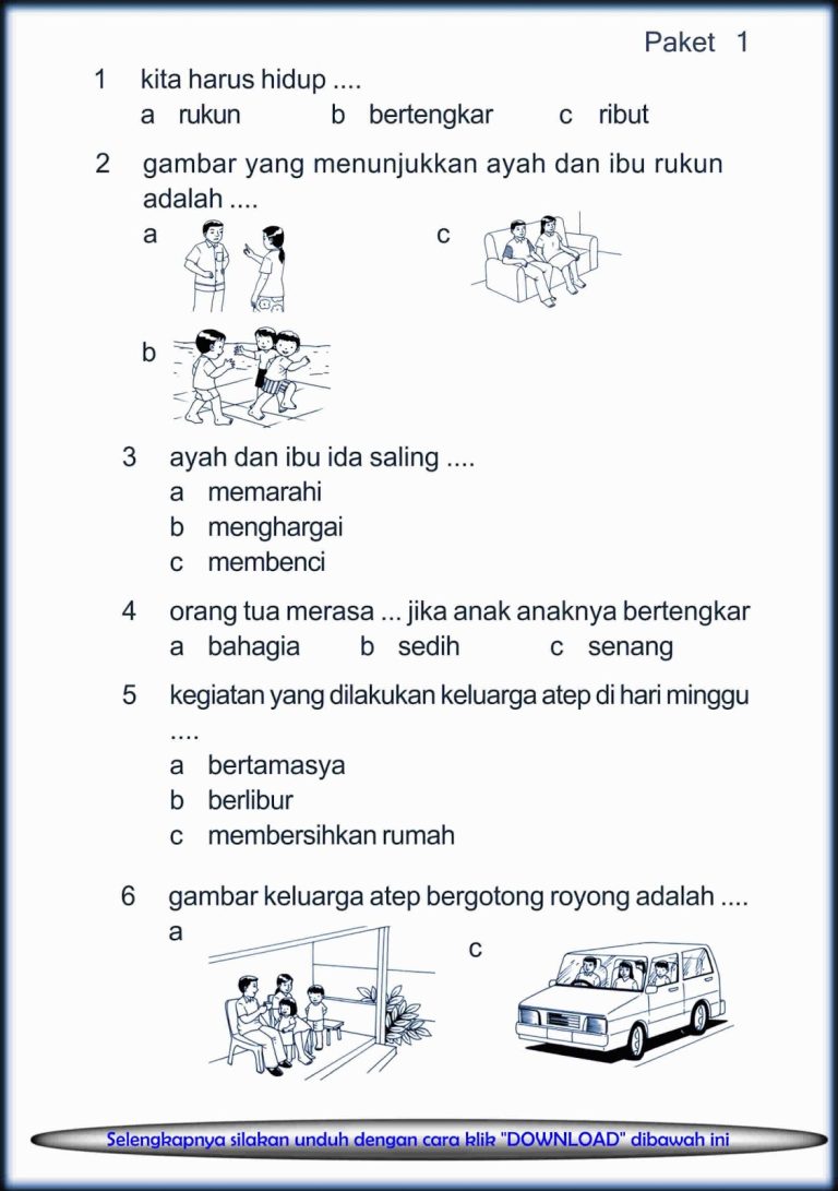 7 Contoh Soal UH Tema 2 Kelas 3 2026 Terbukti Sering Keluar di Ujian