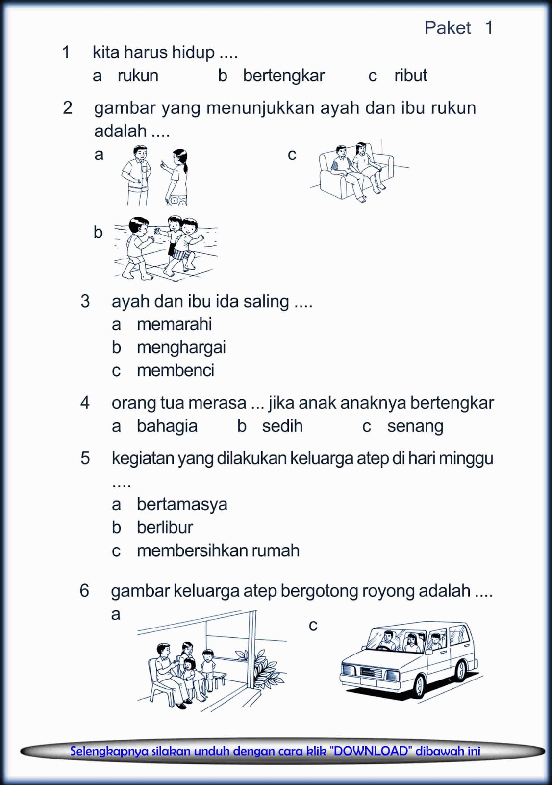 7 Contoh Soal UH Tema 2 Kelas 3 2026 Terbukti Sering Keluar di Ujian 7 Contoh Soal UH Tema 2 Kelas 3 2026 Terbukti Sering Keluar di Ujian