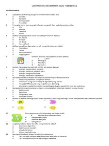 Latihan Soal Informatika Kelas 7 Semester 2 PDF