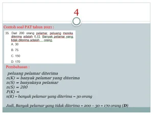 Materi Peluang Matematika SMP kelas 8 pptx