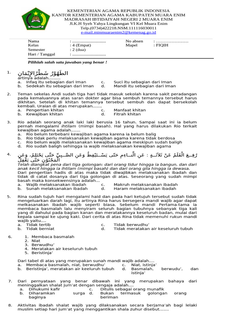 Terbukti 5 Cara Dapat free download soal fiqih kelas 4 semester 2 Sebelum Dimulai