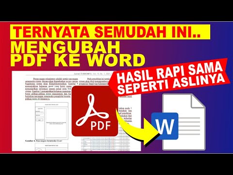 Terbukti 7 Trik Ampuh cara ubah pdf agar tidak bisa diubah jadi word Sebelum Semua Tahu