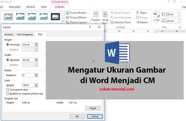 Terbukti Cara Mengubah Ukuran Menjadi cm di Word agar Nama FF Kosong dengan Spasi Panjang