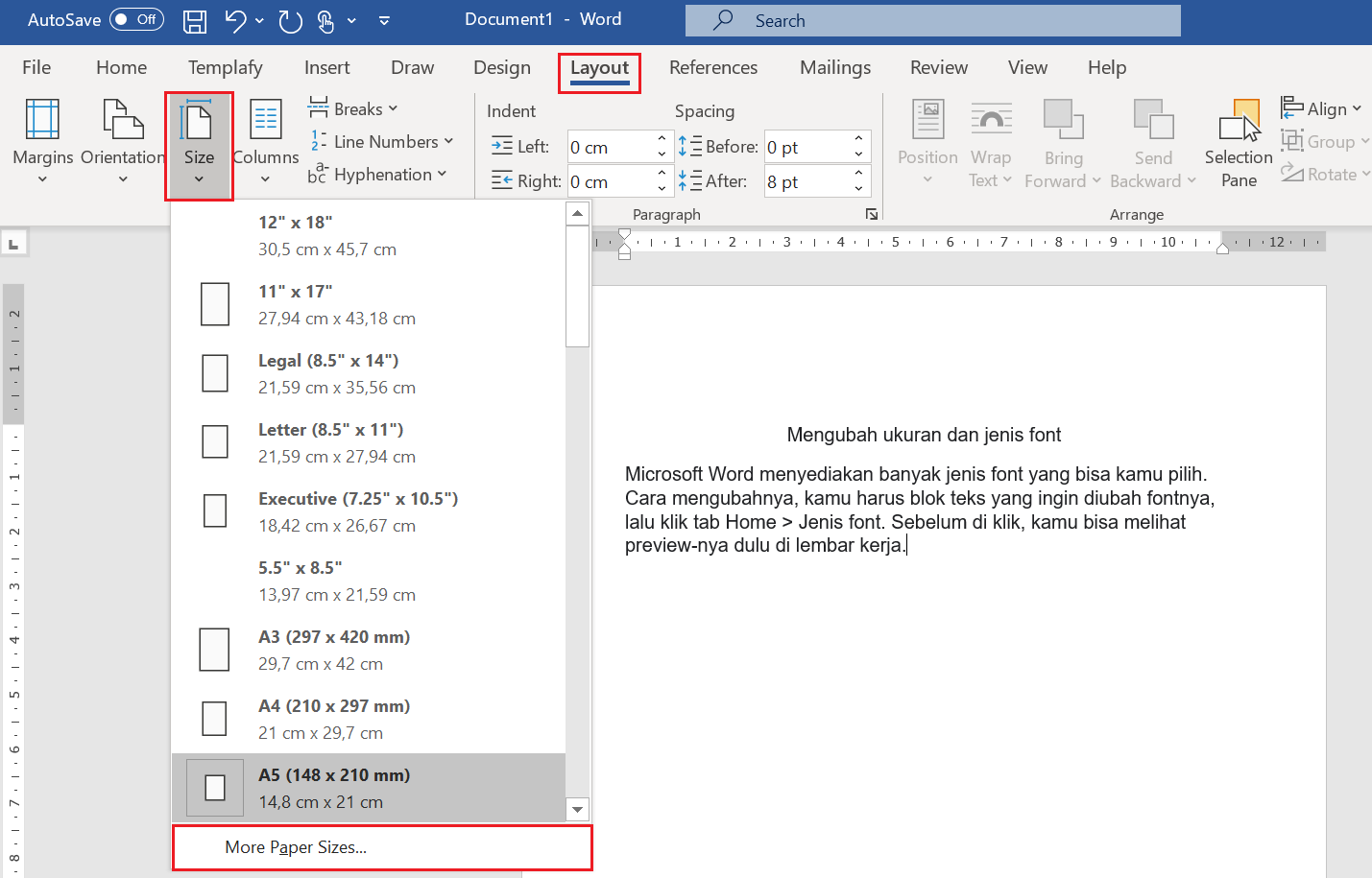 Terungkap Cara Cepat Mengubah Ukuran Kertas di Word Agar Selalu A4 Tanpa Ribet