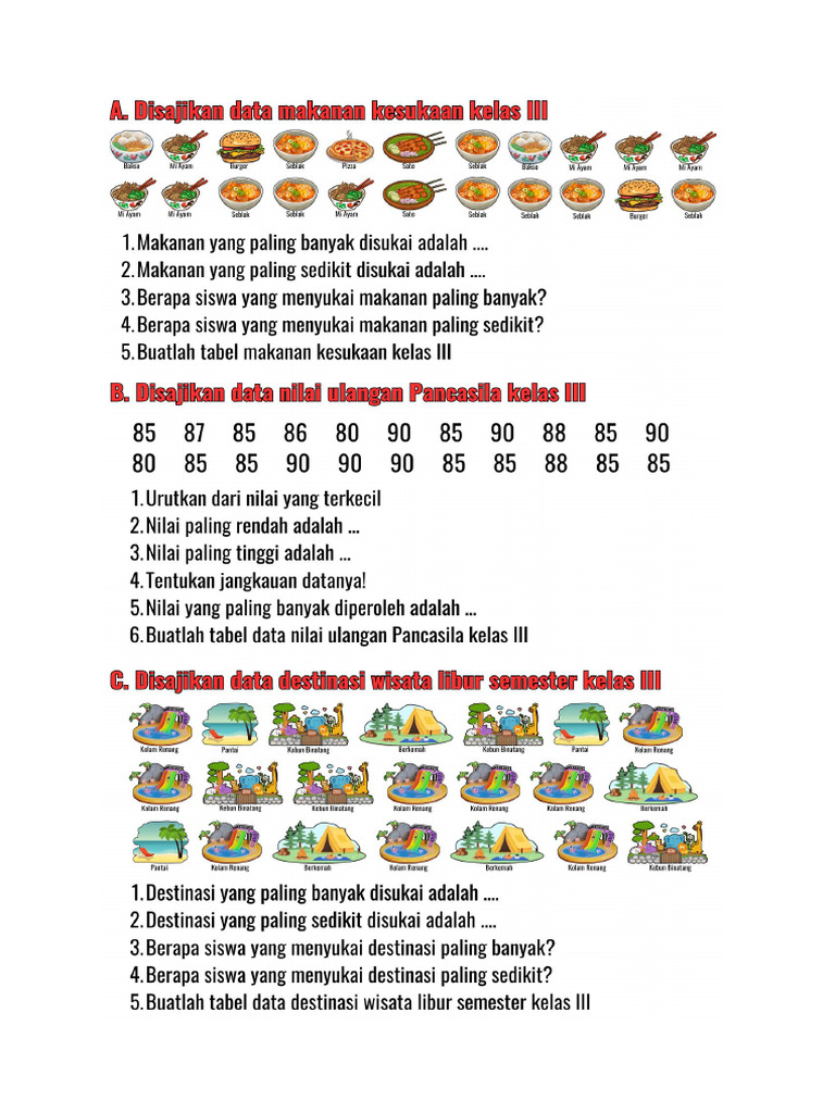contoh soal ujian basis data kelas 3 smk semester 1