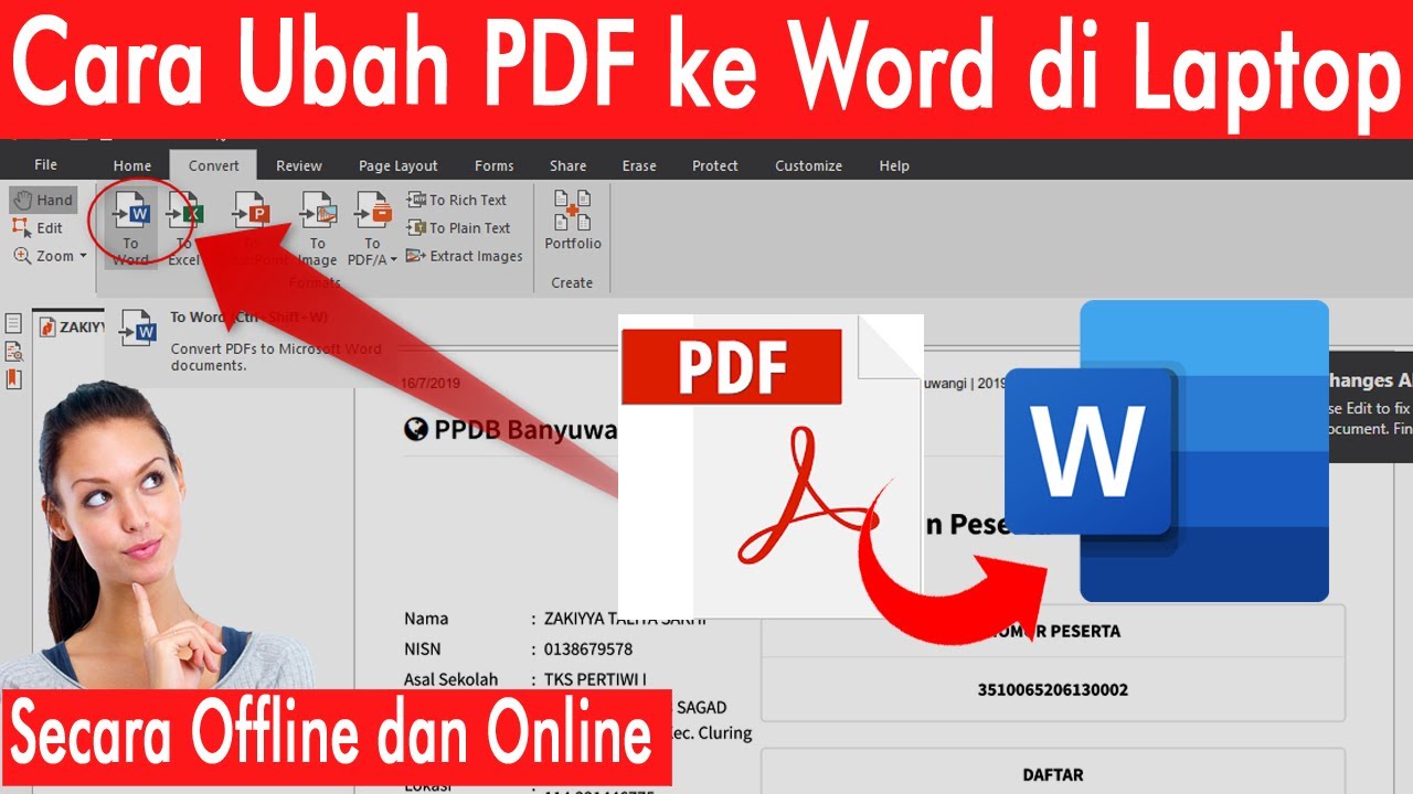 5 cara ubah odf ke word Bikin Undangan Pernikahan Salsabilla Audinna dan Alsof Farhan