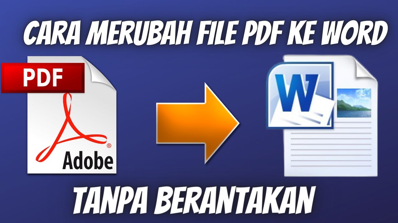 Terbukti 7 Langkah Praktis Cara Ubah PDF ke Word Tanpa Adobe Sebelum Deadline 2026