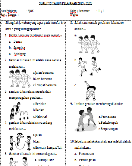 Wajib Tahu! Kumpulan Soal Kelas 3 SD Semester 1 Kurikulum 2013 Ini Terbukti Ampuh